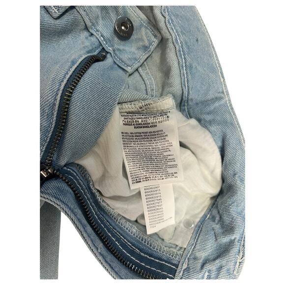 Vans Baggy Jeans Womens 26 Blue Light Wash Sirelle High Rise Hippie Skater Boho - Picture 10 of 15